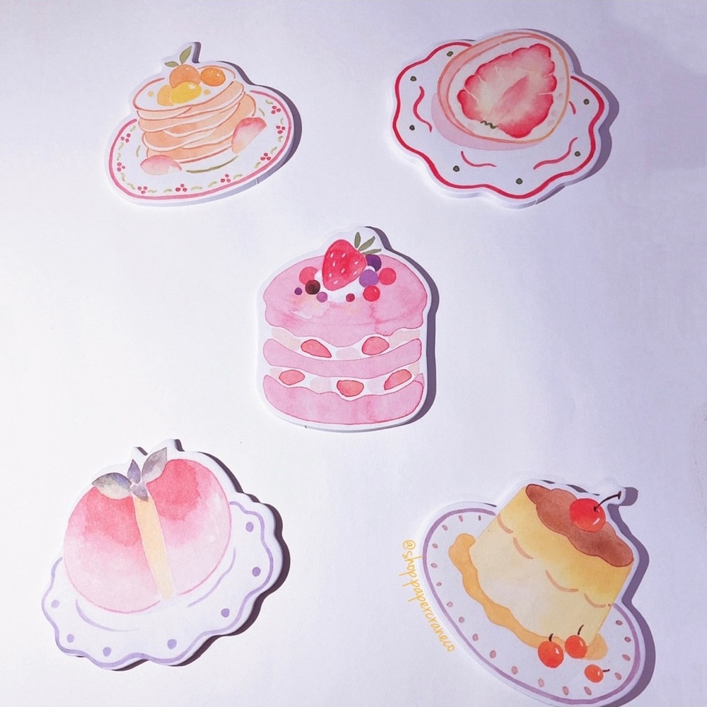Dessert Sticky Note Set
